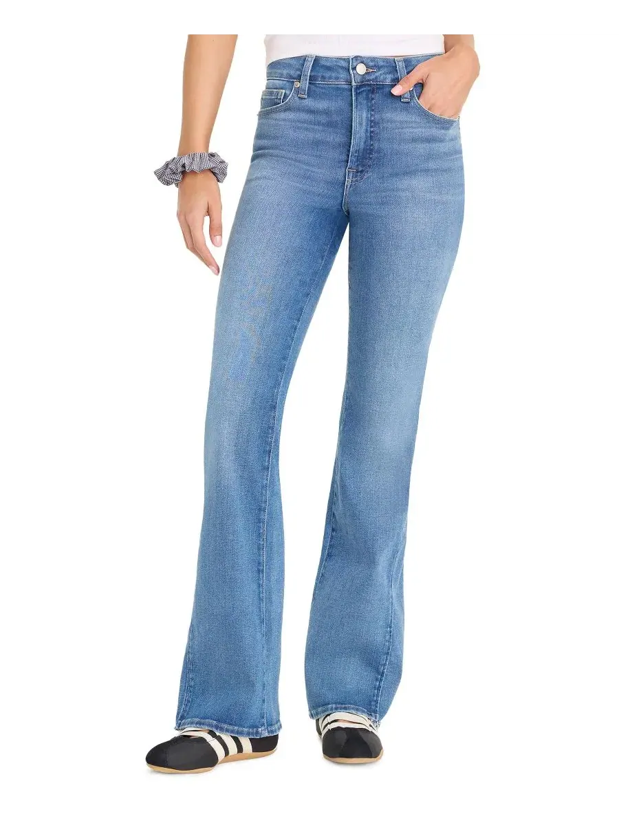 Джинсы женские классические буткат с высокой посадкой, модель Soft Tech Good Classic Bootcut