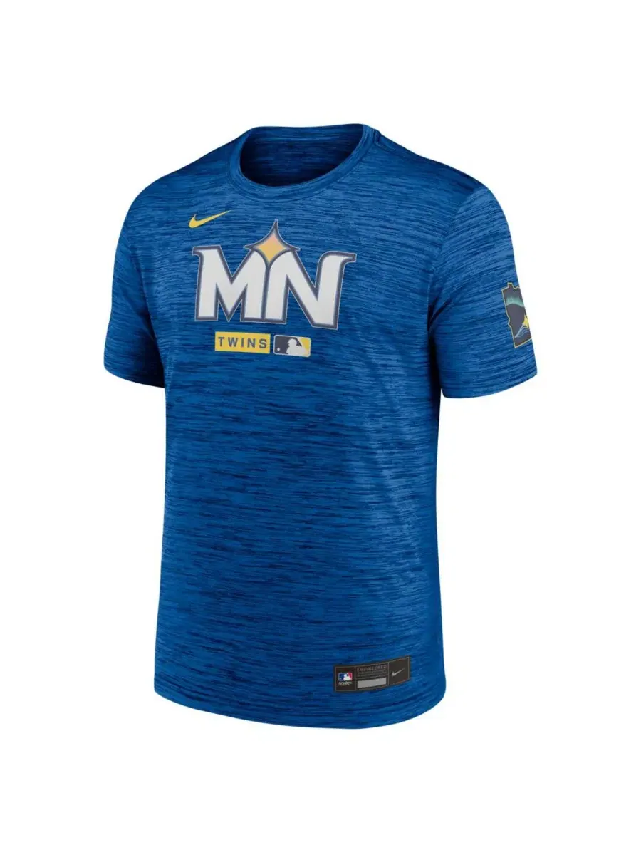 Футболка Nike Dri-FIT с принтом Minnesota Twins — изображение 2 из 3, королевский