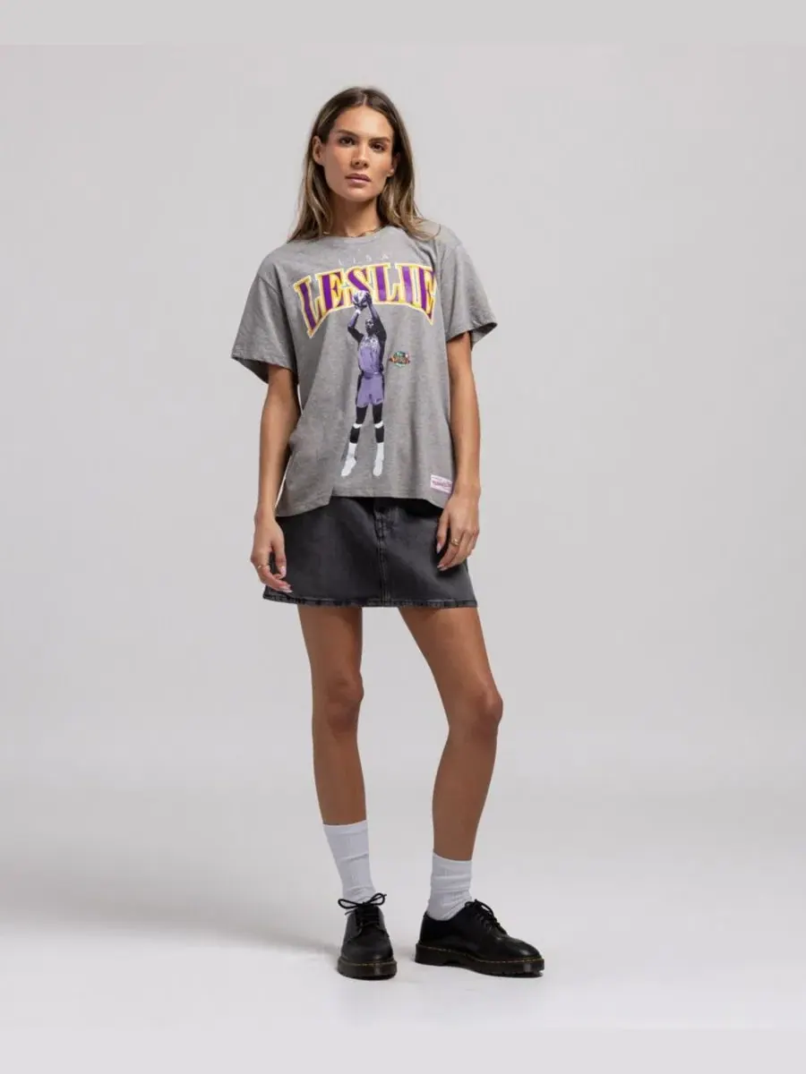 Футболка с длинным рукавом Lisa Leslie Los Angeles Sparks Mitchell & Ness