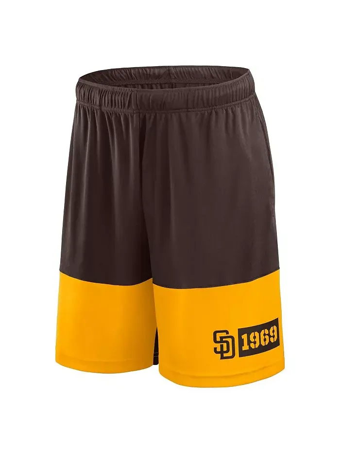 Мужские шорты San Diego Padres Best of the Best коричневого цвета Fanatics — изображение 2 из 3