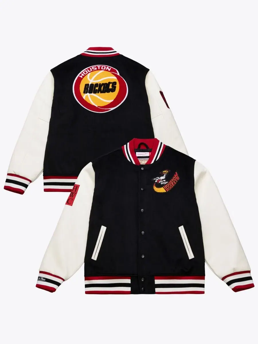 Ветровка-университетка с принтом Hardwood Classics Off Day Full-Snap Mitchell & Ness