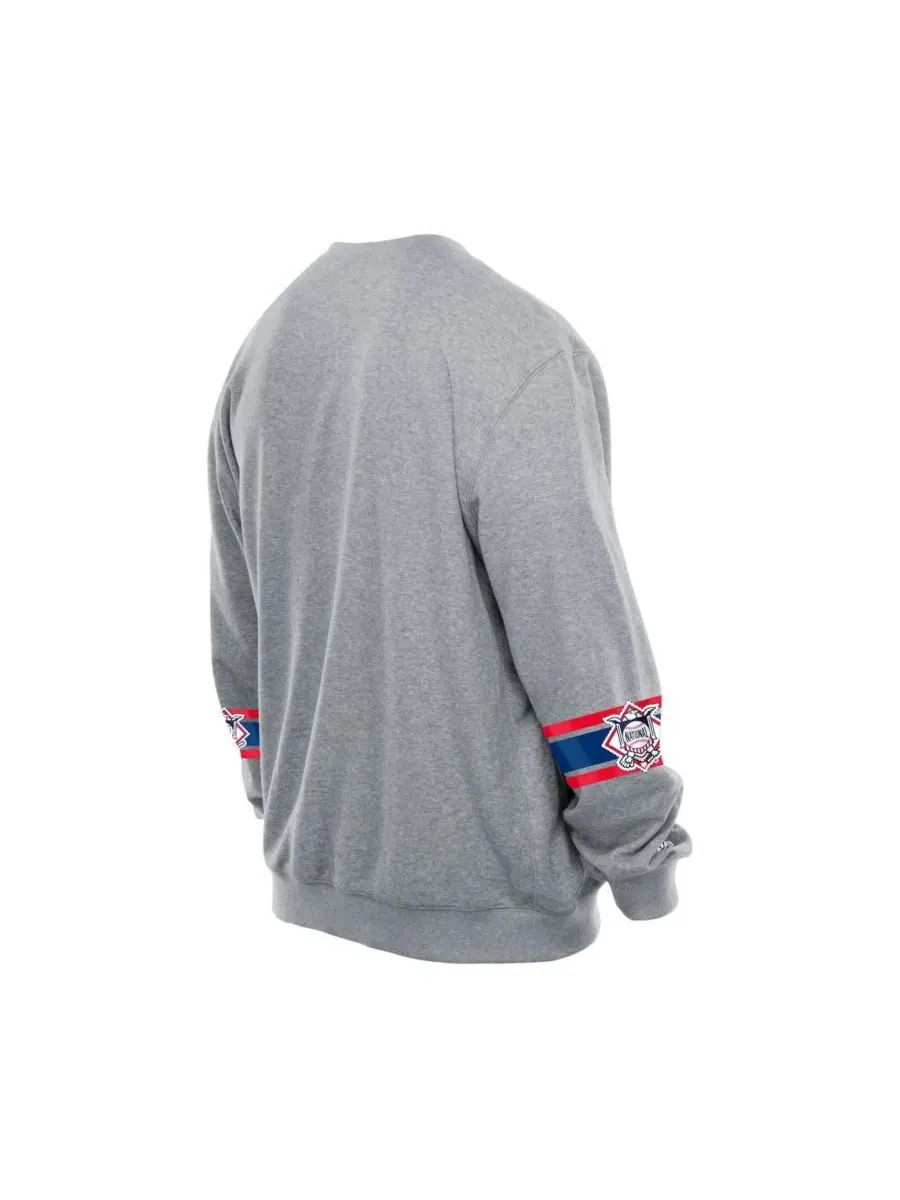 Свитшот с принтом Sport Classics Los Angeles Dodgers New Era — изображение 2 из 4, серый