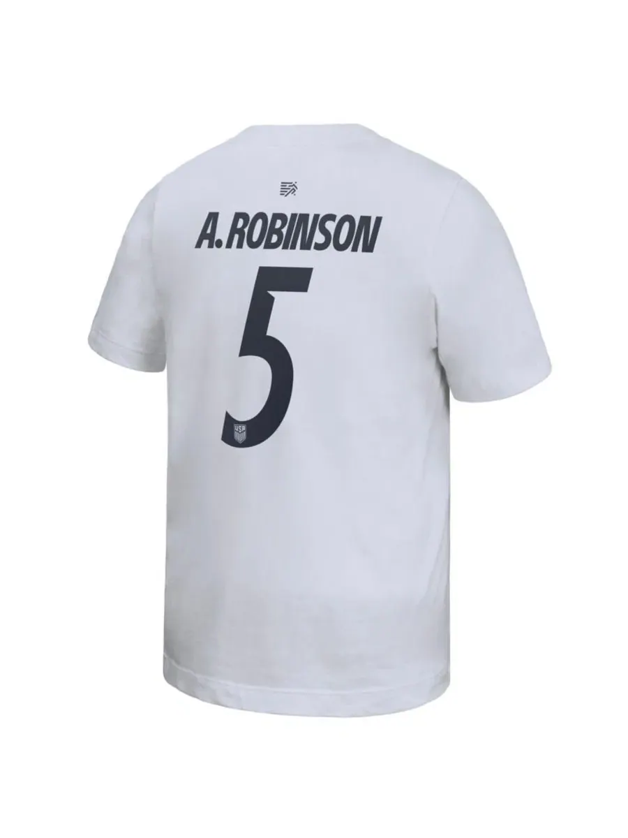 Футболка с именем и номером Antonee Robinson Nike — изображение 2 из 3, белый