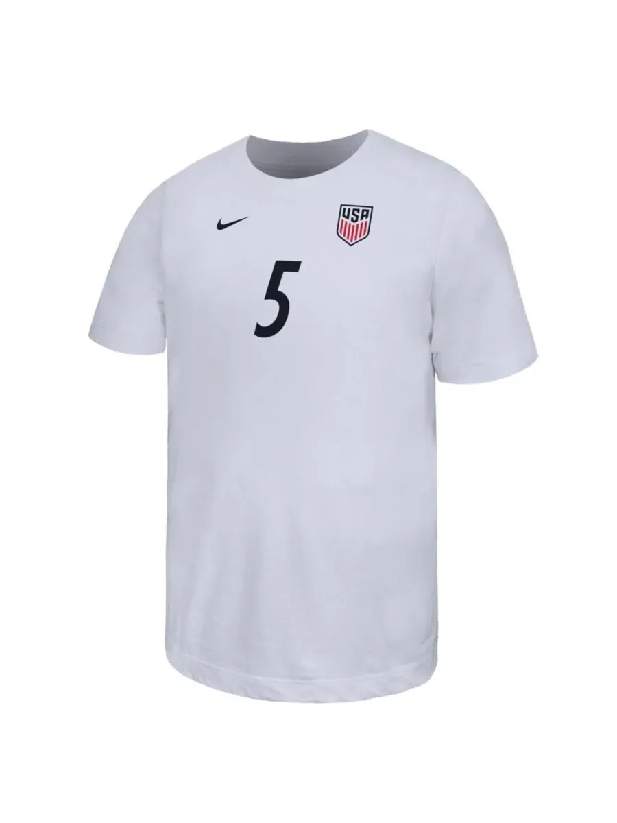 Футболка с именем и номером Antonee Robinson Nike — изображение 3 из 3, белый