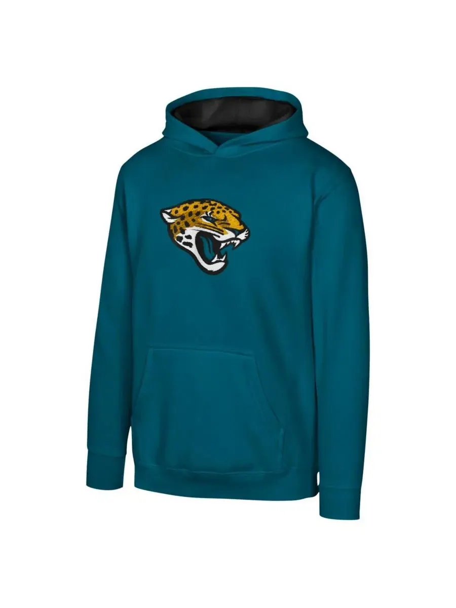 Худи-пуловер с вышивкой логотипа Jacksonville Jaguars Outerstuff