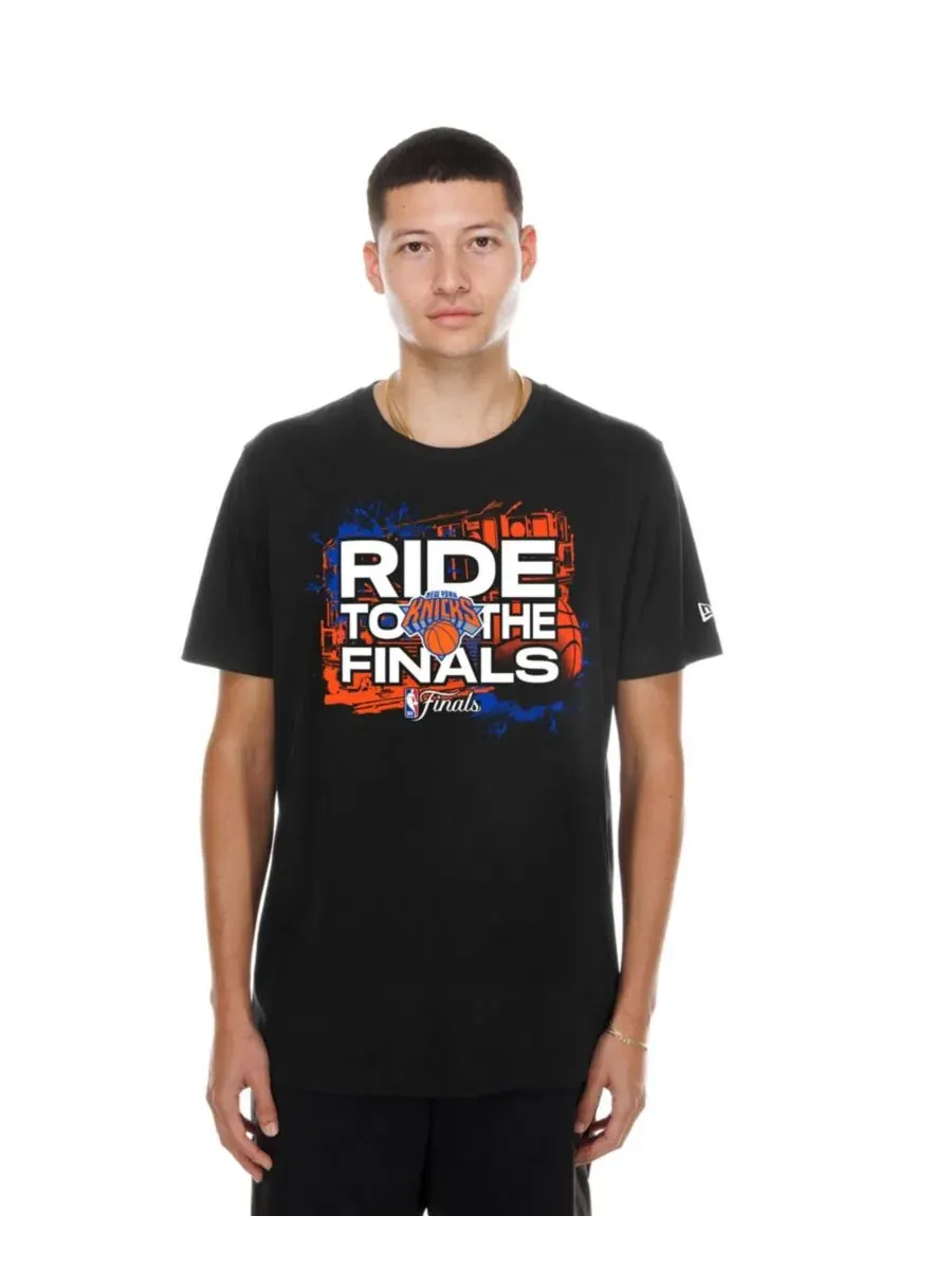 Футболка с принтом New York Knicks 2026 NBA Finals New Era