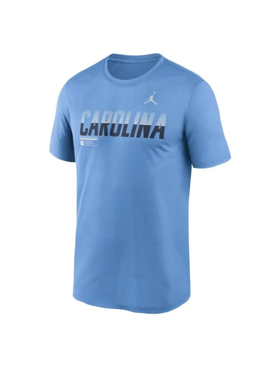 Футболка с коротким рукавом и принтом Sideline Legend Dri-FIT Jordan — изображение 2 из 5, синий