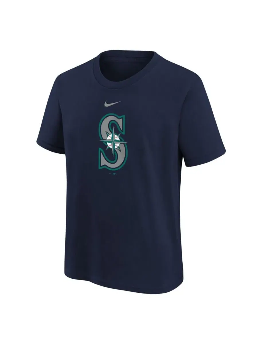 Футболка Nike с принтом Seattle Mariners — изображение 3 из 3, темно-синий