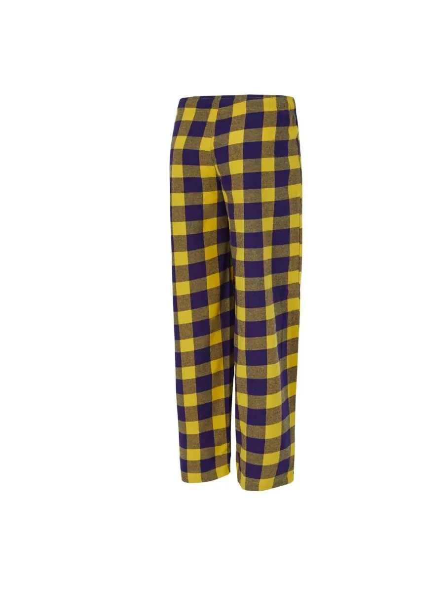 Concepts Sport Женский пижамный комплект из двух предметов: фиолетовая с золотом футболка и брюки — изображение 2 из 3