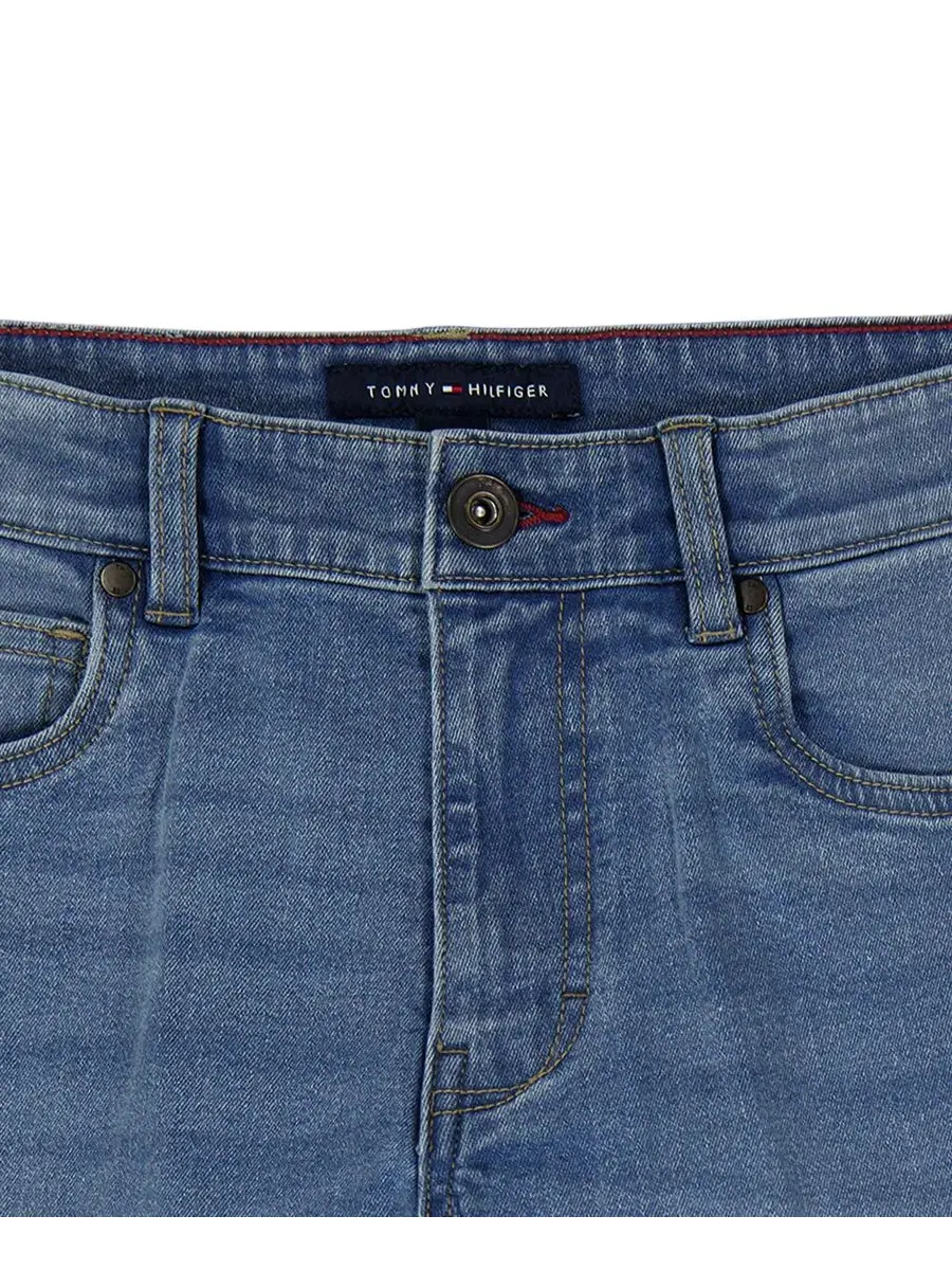 Джинсы свободного кроя с потертостями Tommy Hilfiger, Tidal — изображение 5 из 7