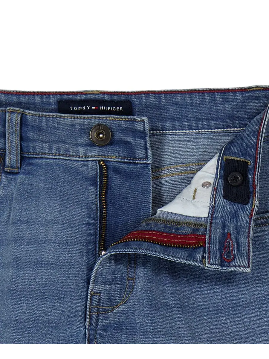Джинсы свободного кроя с потертостями Tommy Hilfiger, Tidal — изображение 6 из 7