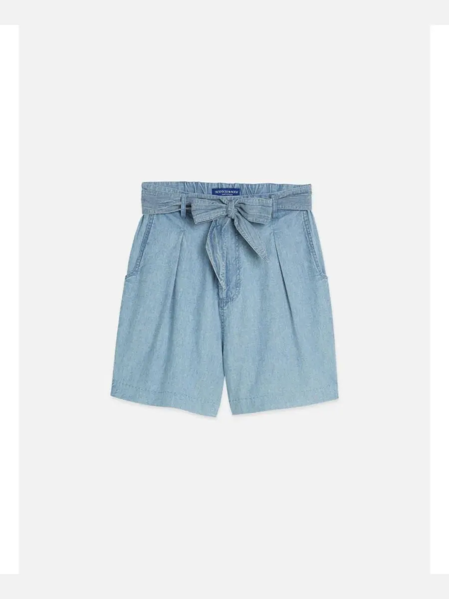 Женские легкие шорты цвета индиго Scotch and Soda Scotch & Soda — изображение 5 из 6