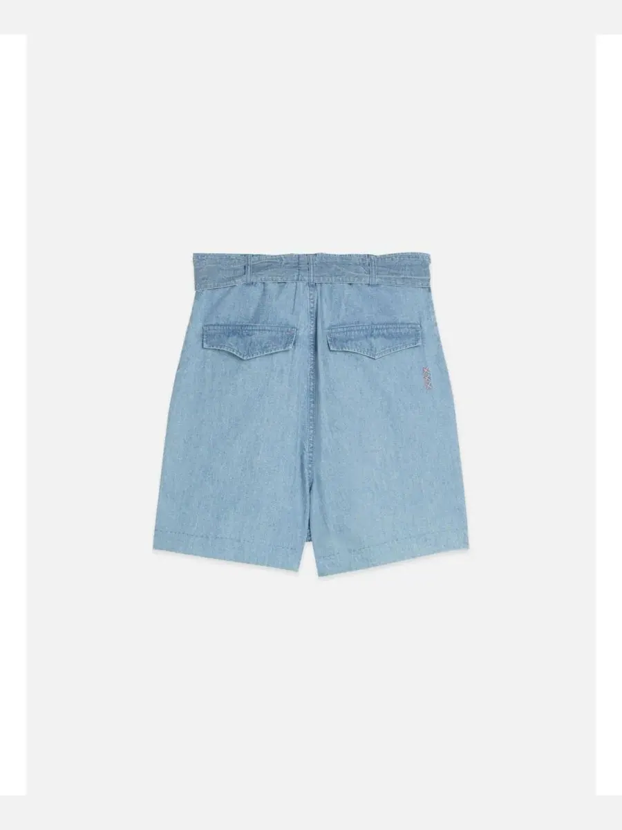 Женские легкие шорты цвета индиго Scotch and Soda Scotch & Soda — изображение 6 из 6