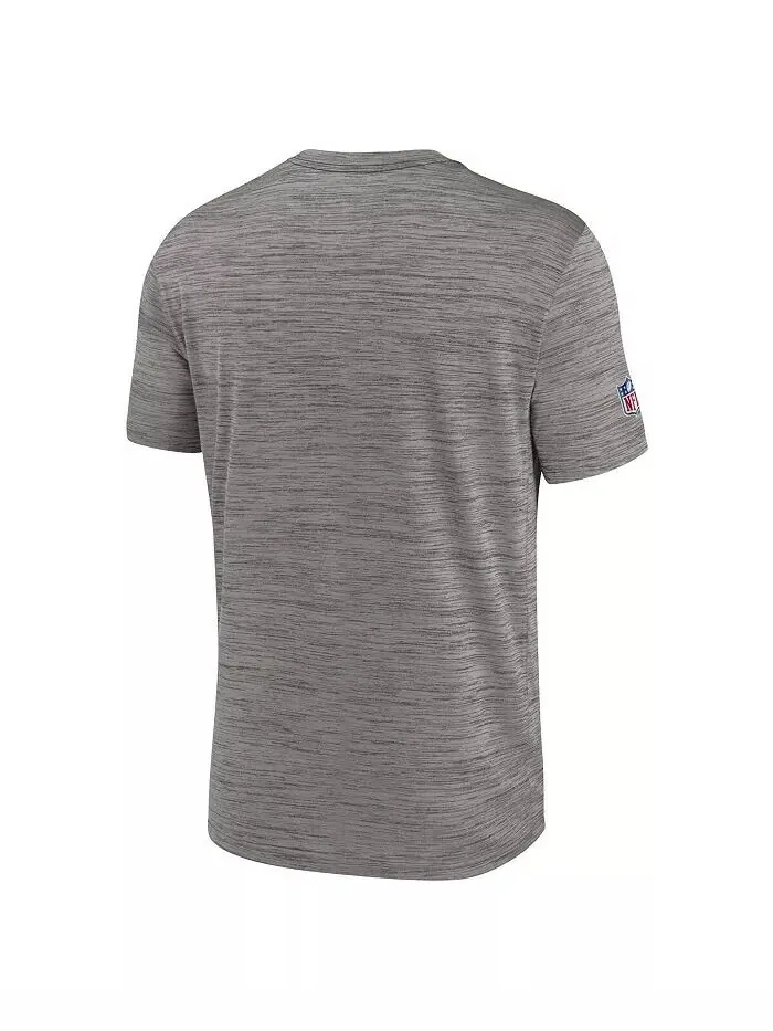 Футболка мужская Heather Charcoal Cleveland Browns 2023 Sideline Alternate Logo Performance Nike — изображение 6 из 6