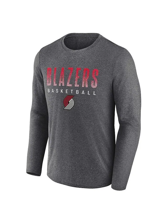 Мужские фирменные темно-серые спортивные штаны Portland Trail Blazers Where Legends Play Iconic — изображение 3 из 4