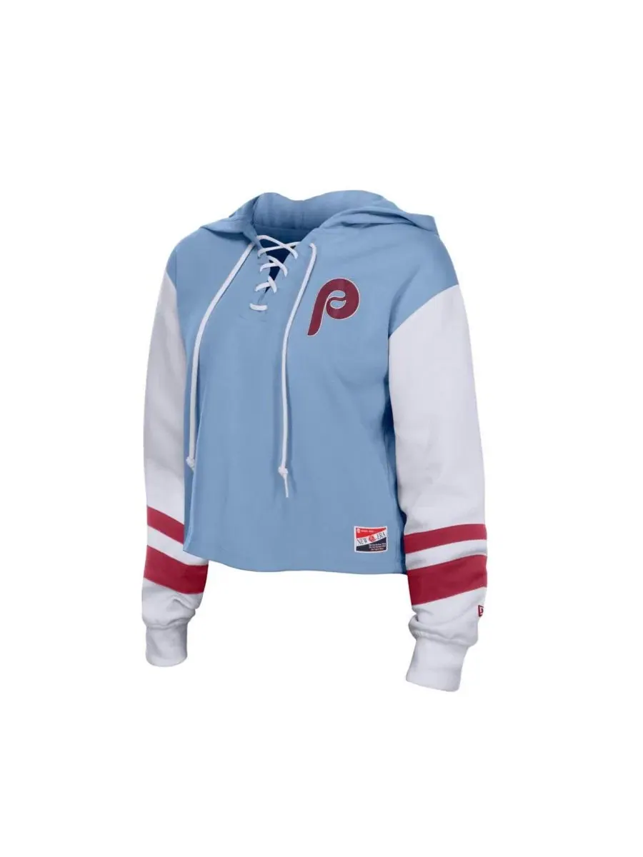 Худи с завязками Philadelphia Phillies New Era — изображение 2 из 4, светлый синий