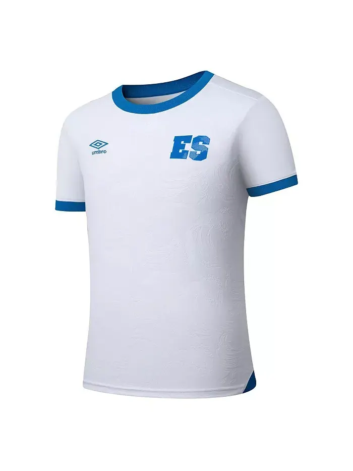 Мужская белая выездная реплика футболки сборной Сальвадора 2025 Umbro — изображение 3 из 4