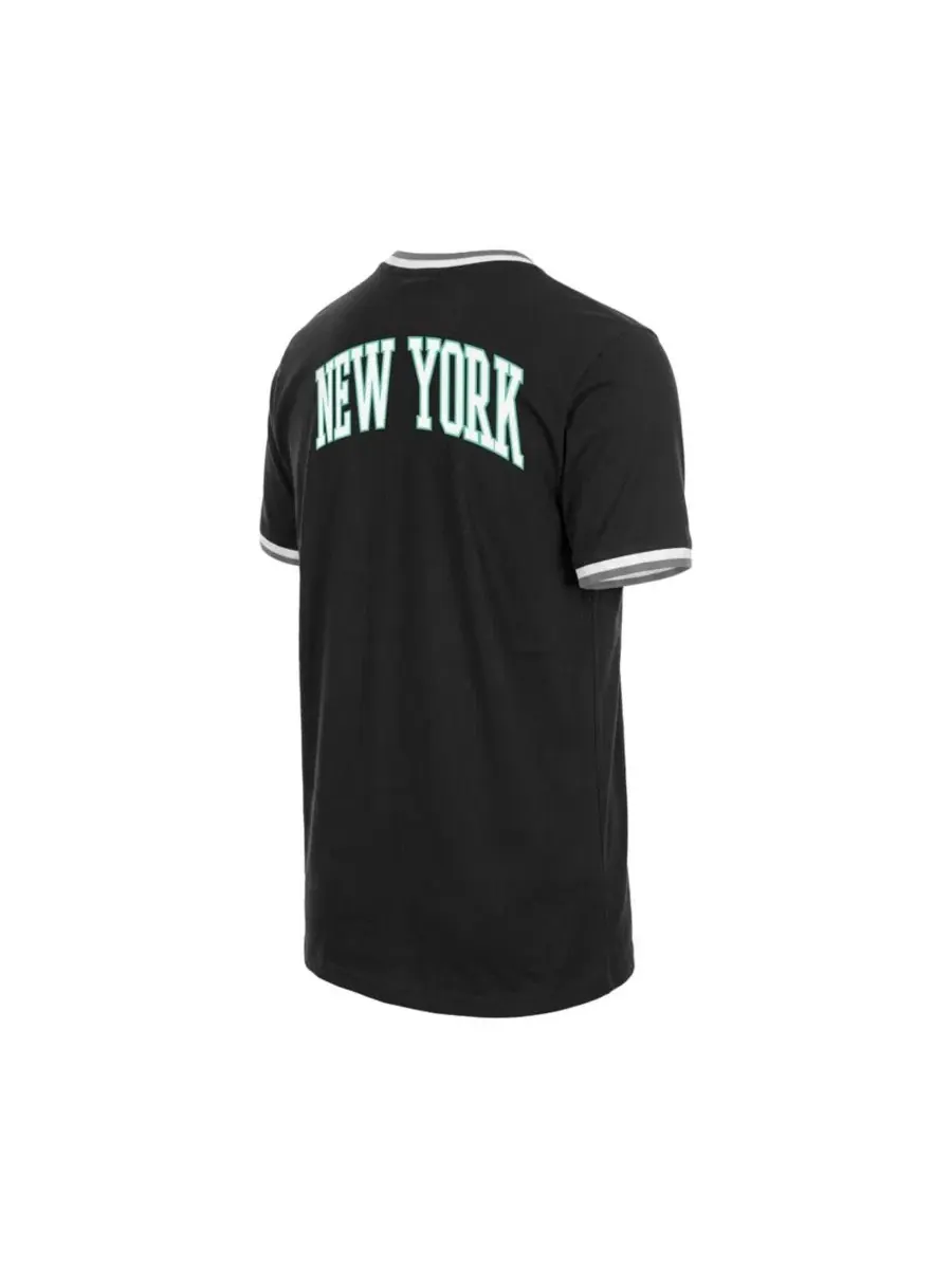 Футболка с V-образным вырезом New York Liberty Sport Classics Capsule New Era — изображение 2 из 4, черный
