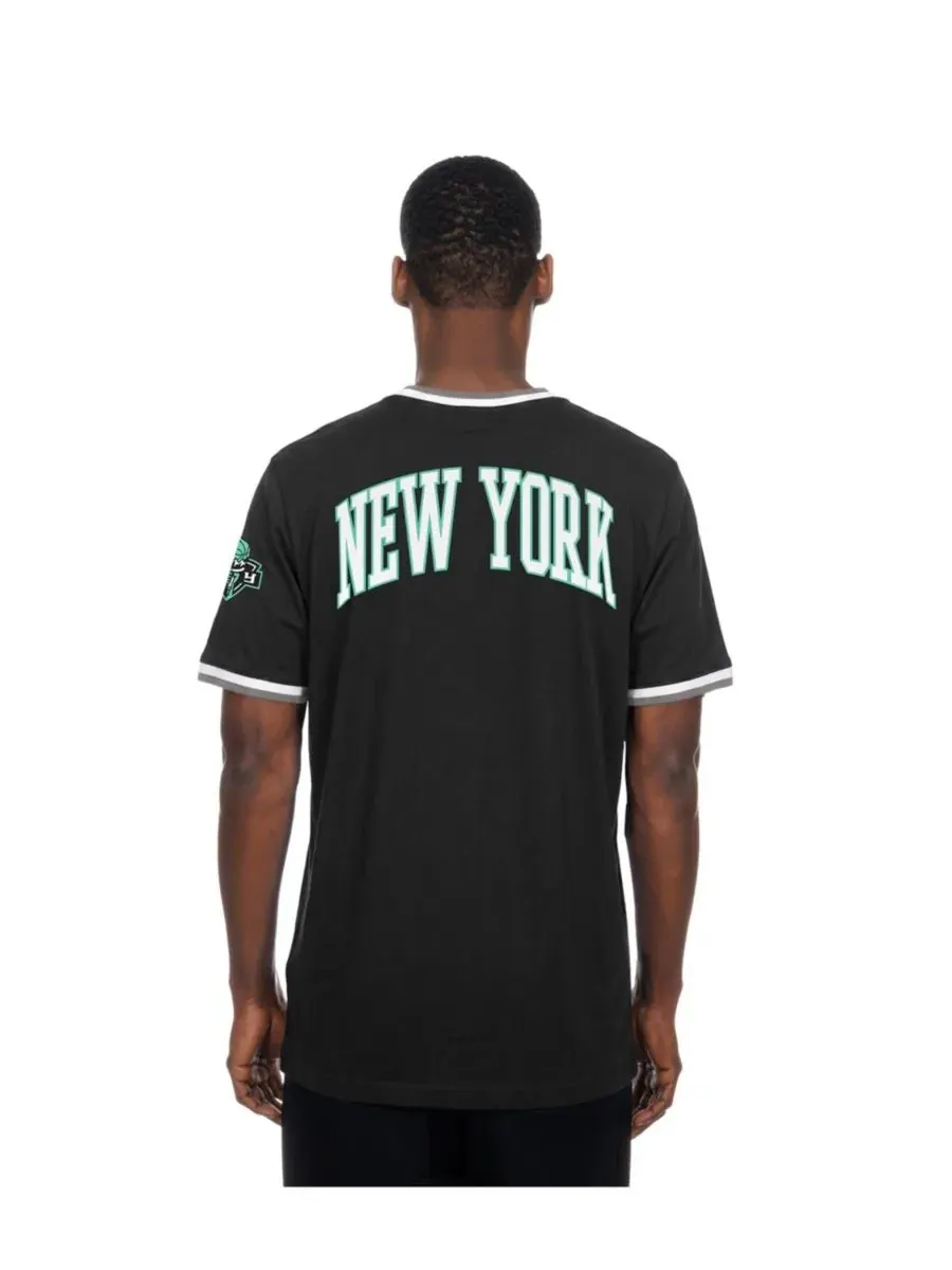 Футболка с V-образным вырезом New York Liberty Sport Classics Capsule New Era — изображение 4 из 4, черный