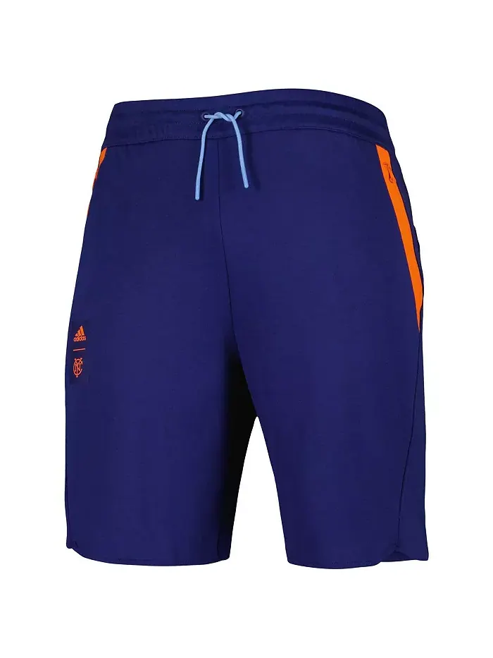 Мужские шорты для путешествий Royal New York City FC 2023 Player adidas — изображение 2 из 3