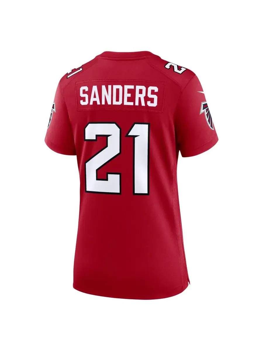 Джерси Nike Deion Sanders Atlanta Falcons Retired Player Game — изображение 3 из 3, красный