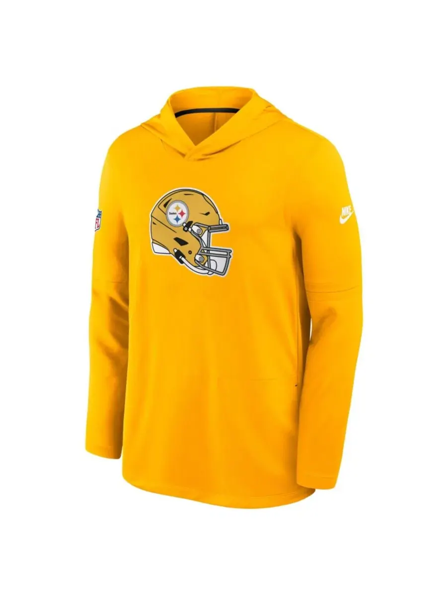 Худи с длинным рукавом с логотипом Pittsburgh Steelers Nike — изображение 2 из 4, золото