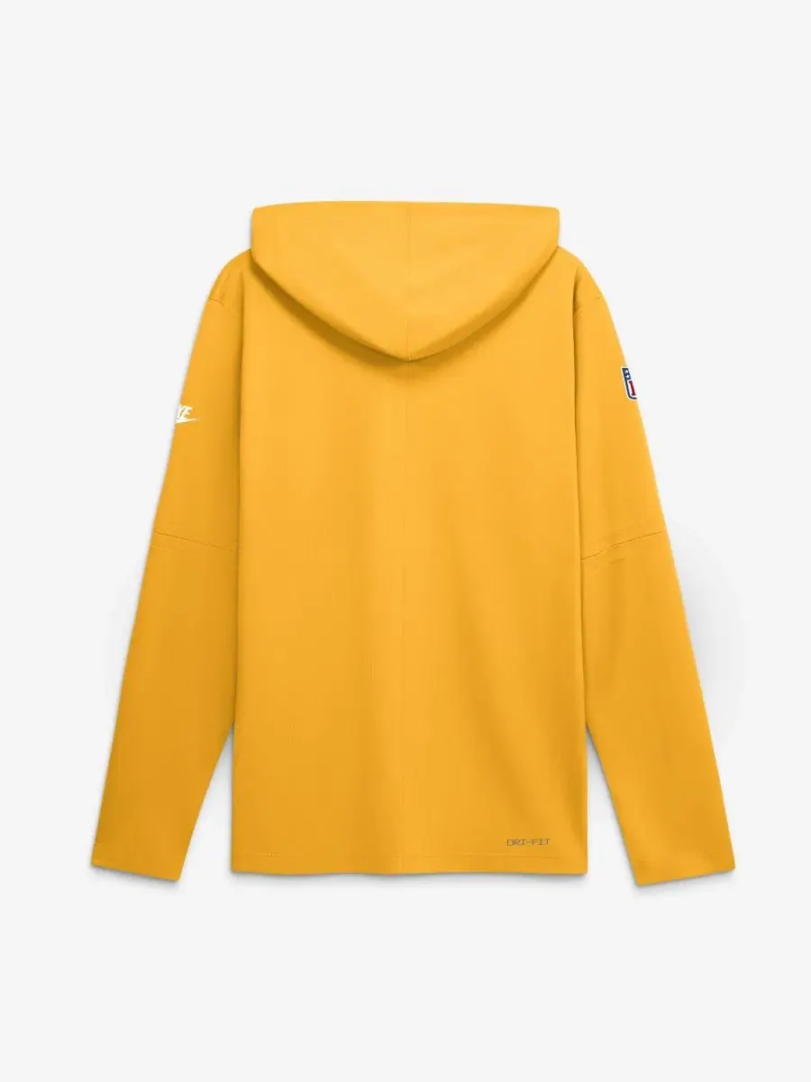 Худи с длинным рукавом с логотипом Pittsburgh Steelers Nike — изображение 4 из 4, золото
