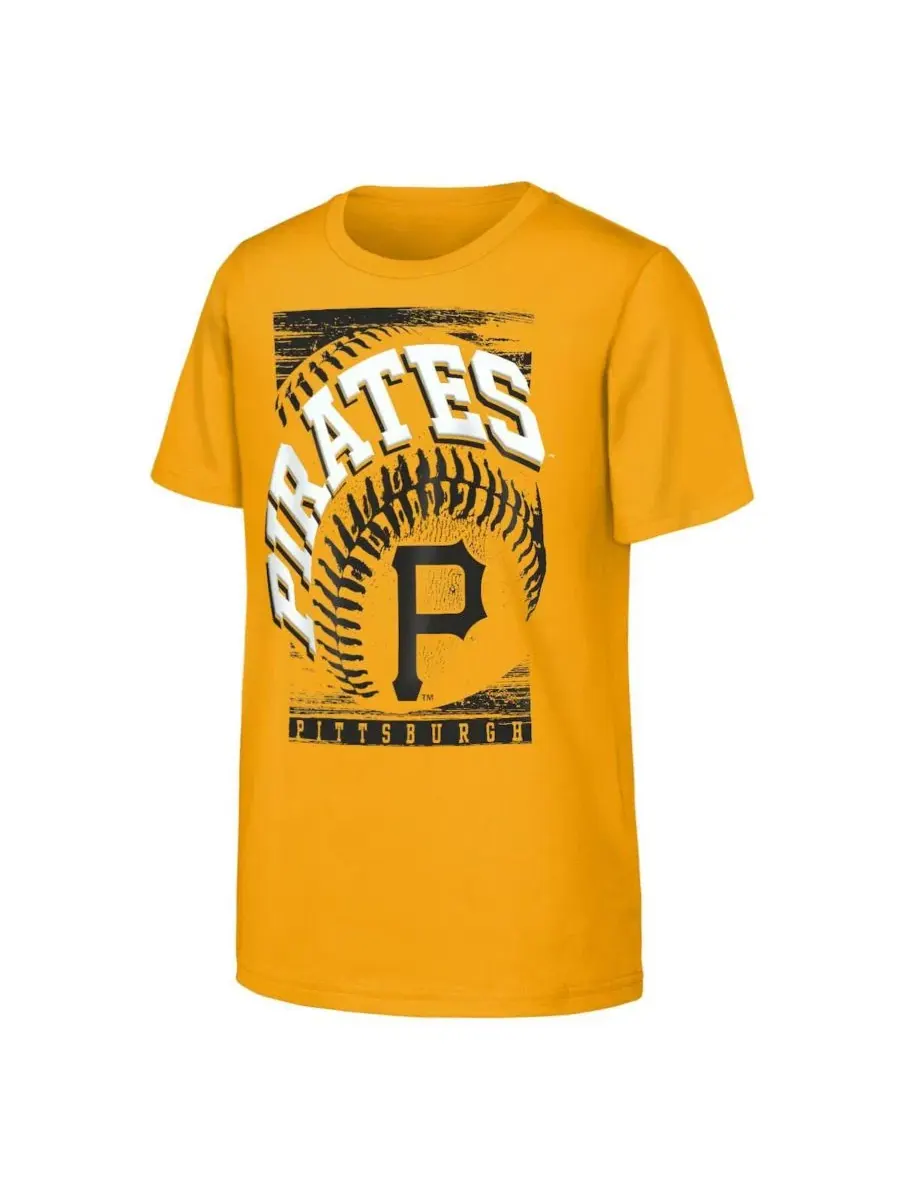 Футболка Speed Pitch с принтом Pittsburgh Pirates Outerstuff