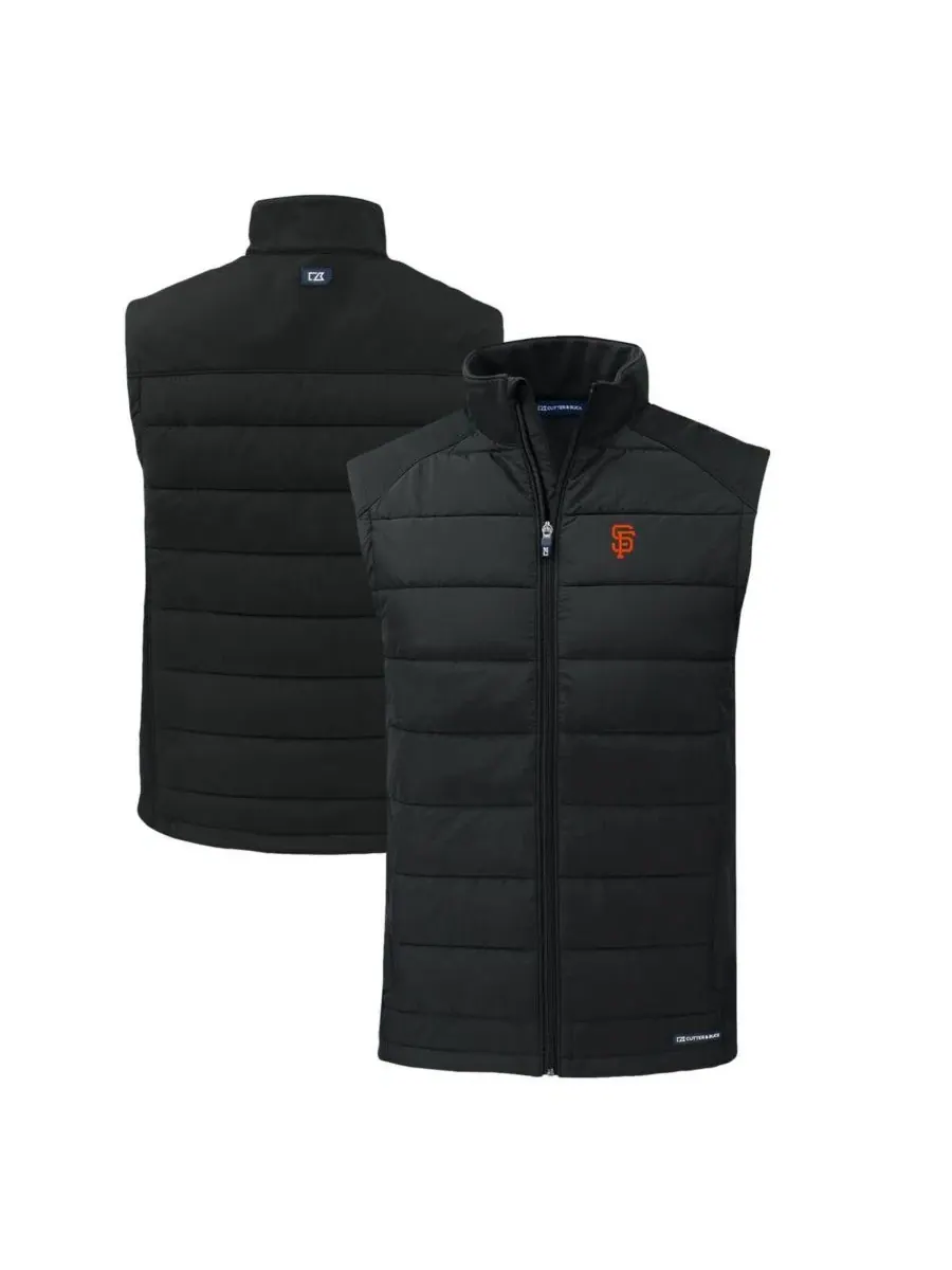 Мужской жилет без рукавов с принтом Evoke Hybrid Eco Softshell Cutter & Buck