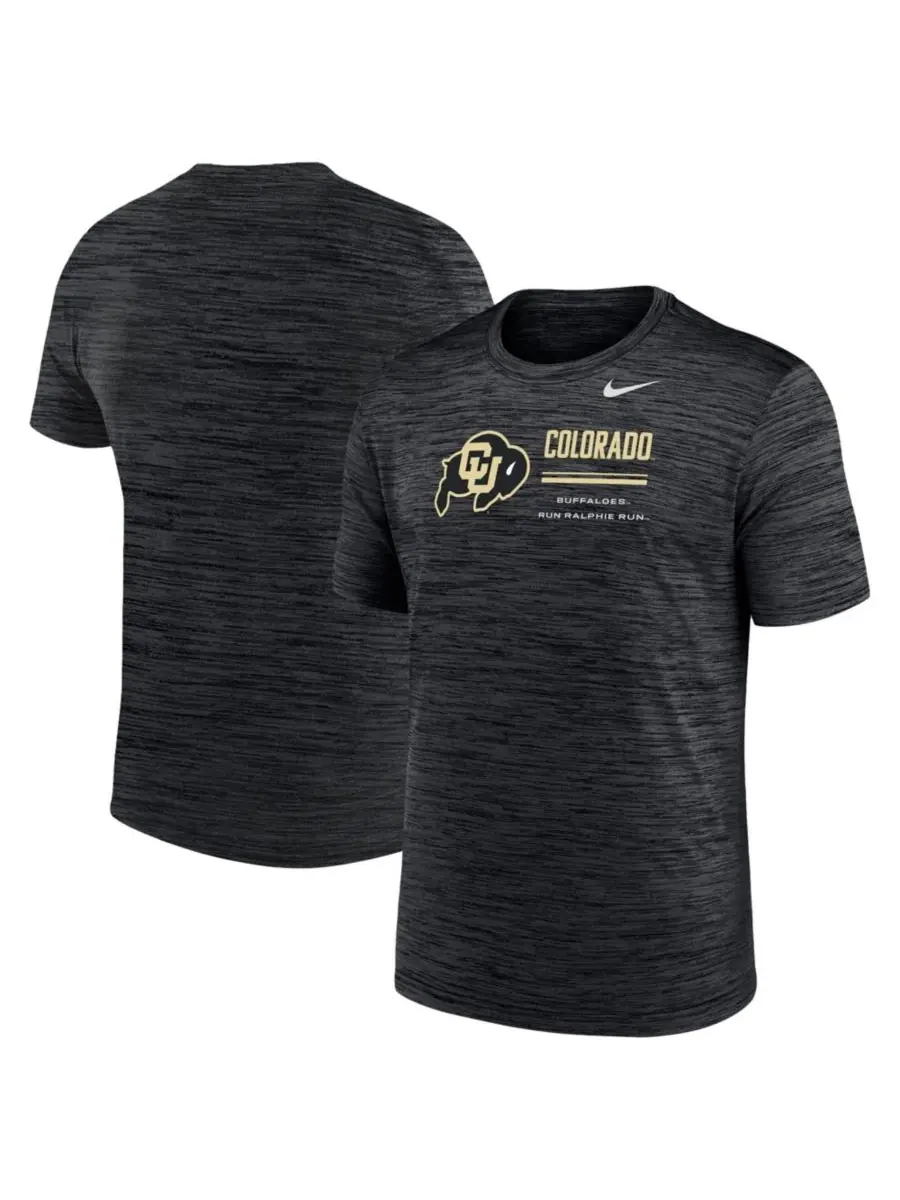 Футболка с коротким рукавом с принтом Colorado Buffaloes Velocity Dri-FIT Nike