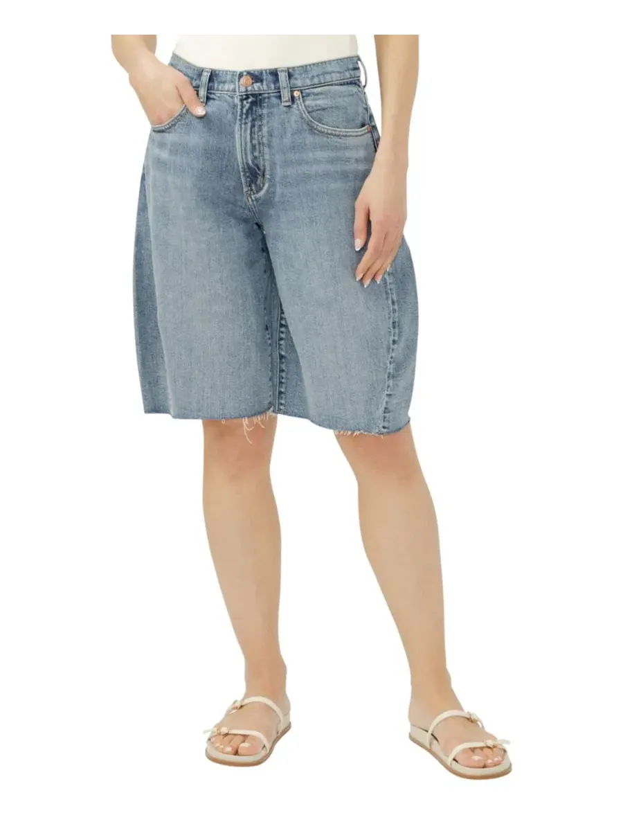 Шорты женские с высокой посадкой, модель Barrel Mid-Rise Silver Jeans Co., Morro