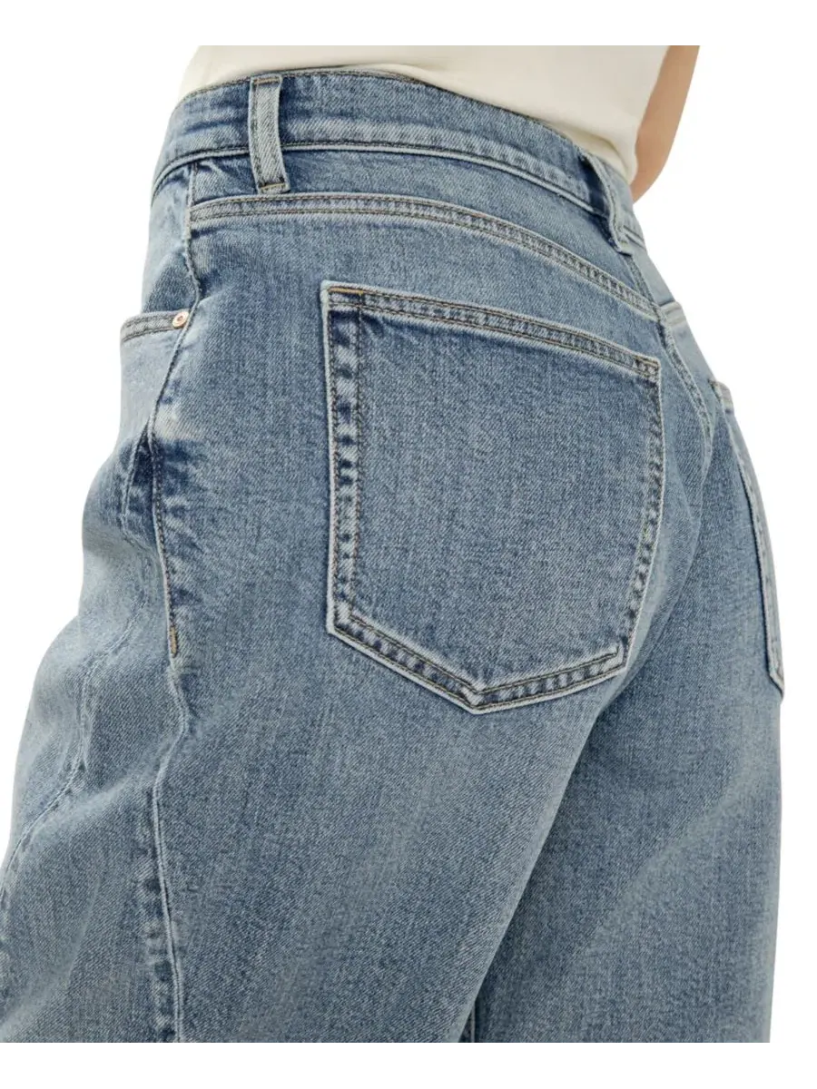 Шорты женские с высокой посадкой, модель Barrel Mid-Rise Silver Jeans Co., Morro — изображение 3 из 4