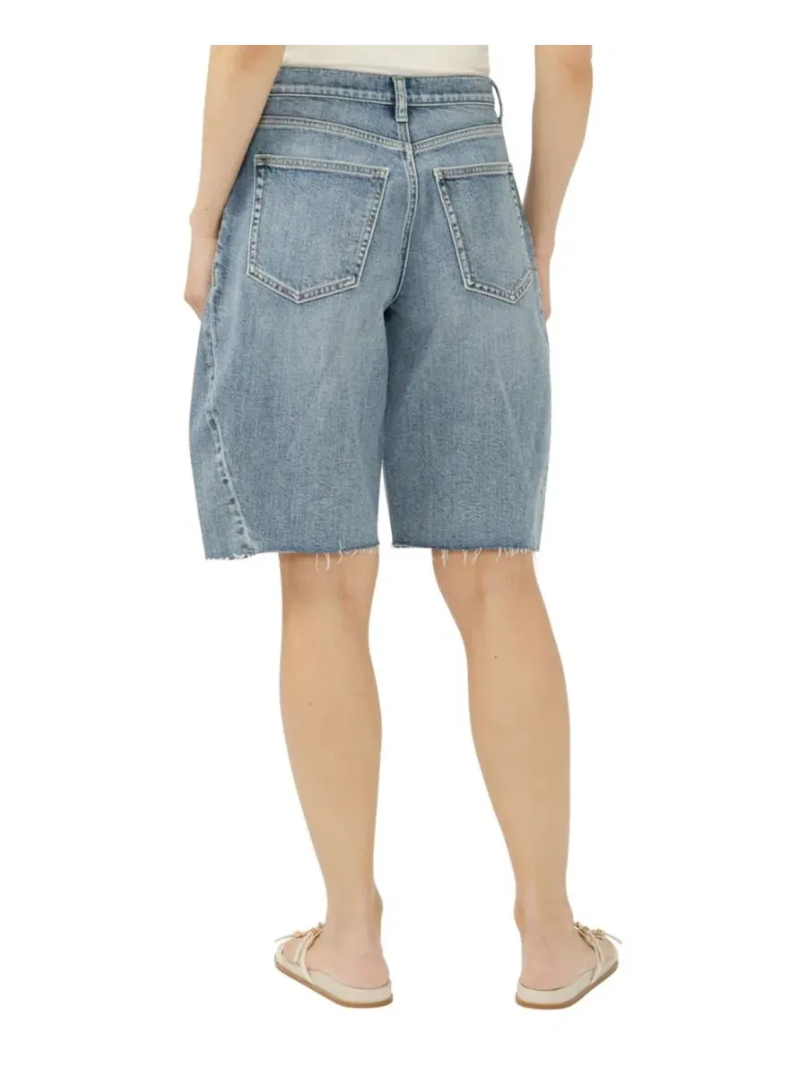 Шорты женские с высокой посадкой, модель Barrel Mid-Rise Silver Jeans Co., Morro — изображение 4 из 4