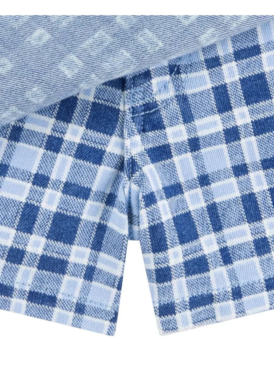 Юбка-шорты с принтом в клетку Levi's, Drew Me In — 3