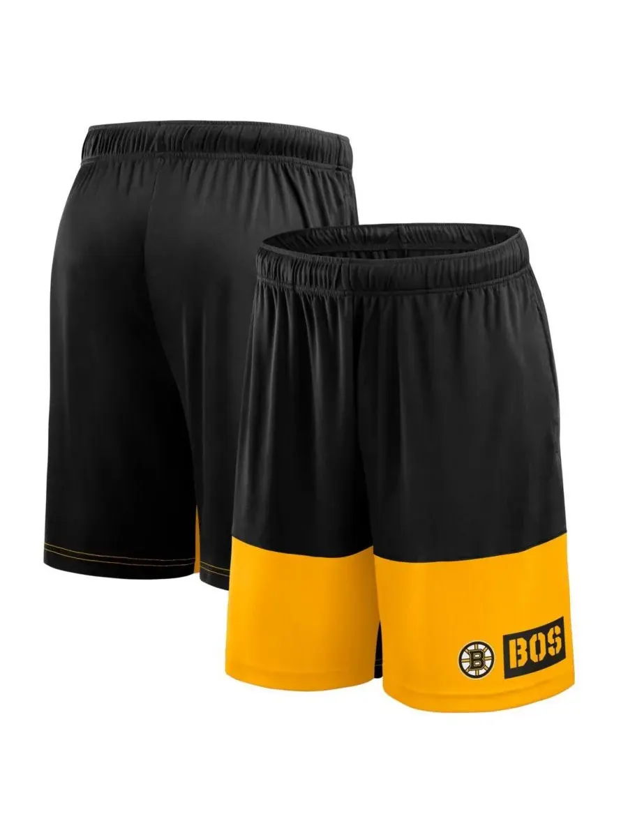 Logo Athletic Мужские черные шорты Boston Bruins Best of the Best