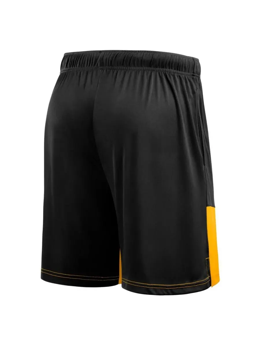 Logo Athletic Мужские черные шорты Boston Bruins Best of the Best — изображение 2 из 3, черный