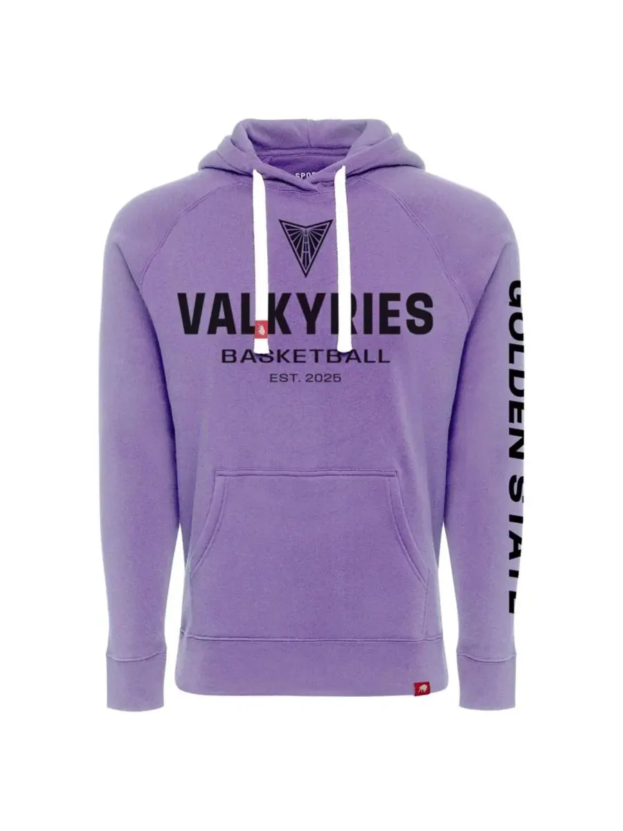 Худи Olsen с принтом Golden State Valkyries Sportiqe — изображение 2 из 3, фиолетовый