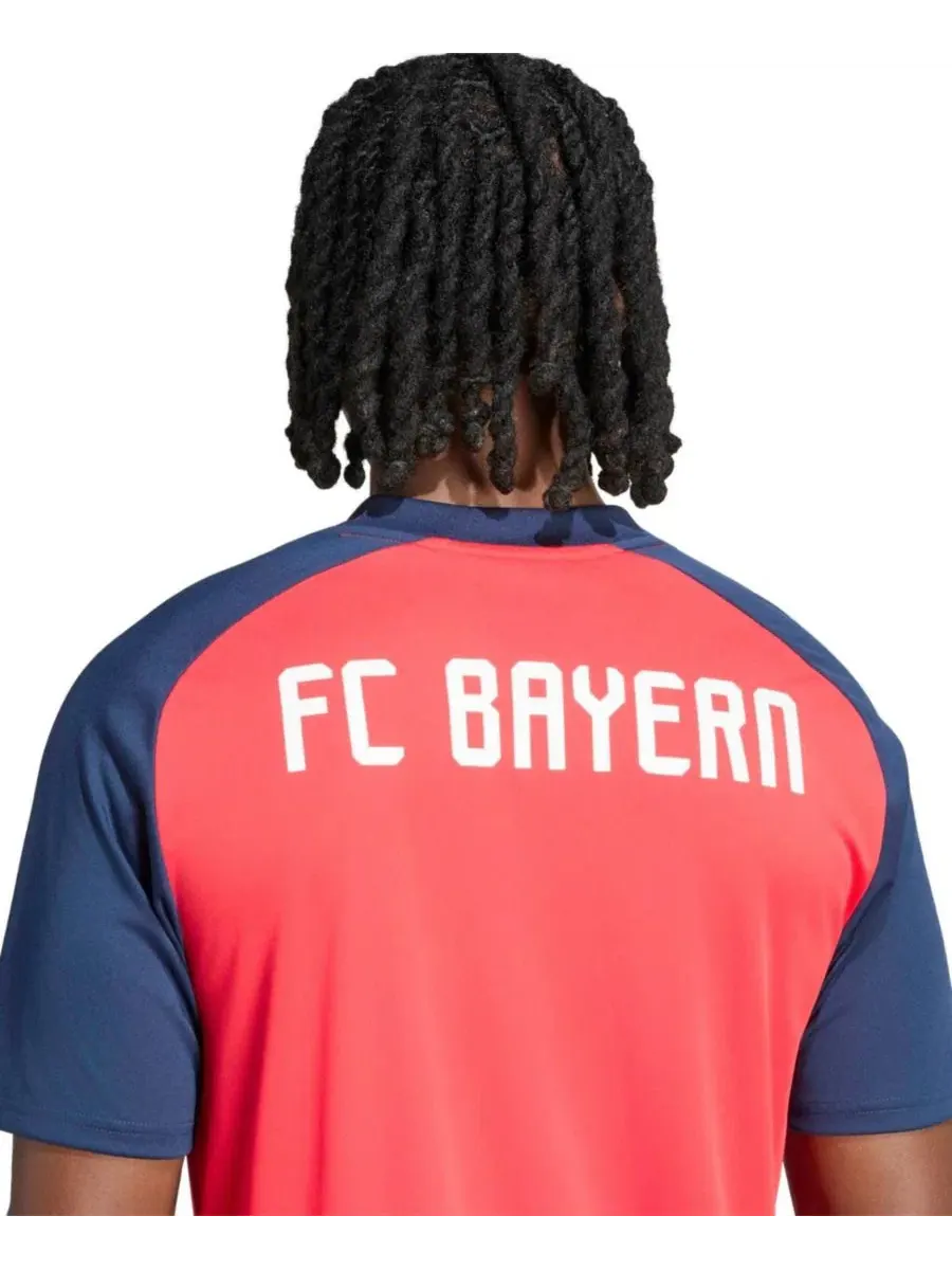 Мужская футболка adidas Bayern Munich 2026/27 Away Pre-Match Top — изображение 6 из 8, красный