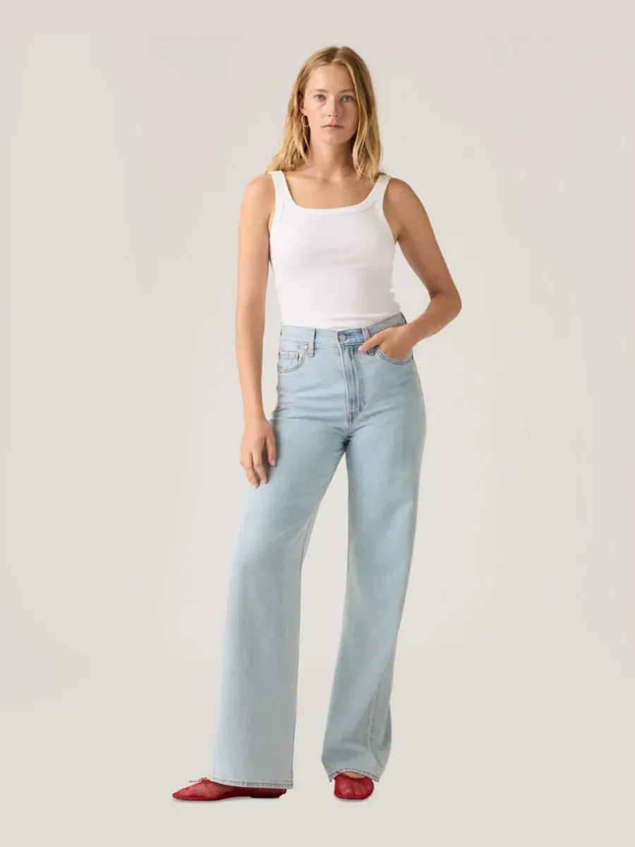Джинсы с высокой посадкой и широкими штанинами Levi's, Of Course — изображение 3 из 5