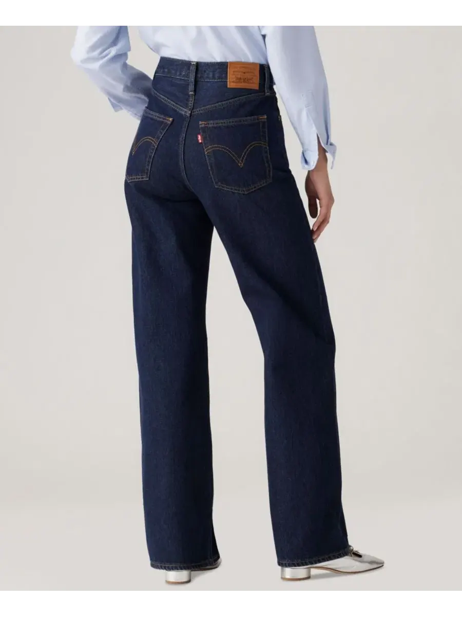 Джинсы с высокой посадкой и широкими штанинами Ribcage Levi's, Shaded View — изображение 5 из 5