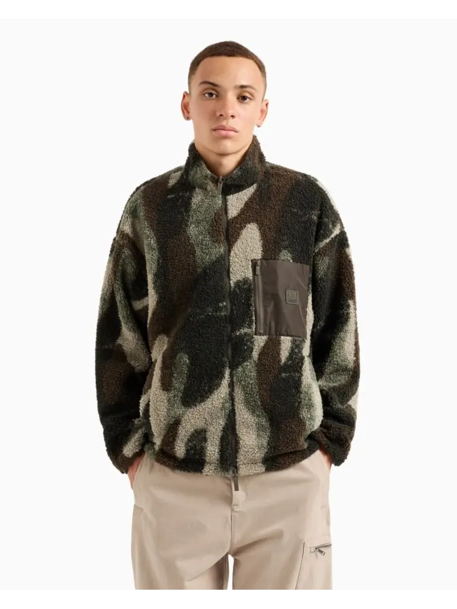 Мужская куртка-блузон A|X Armani Exchange, Solid Dark
