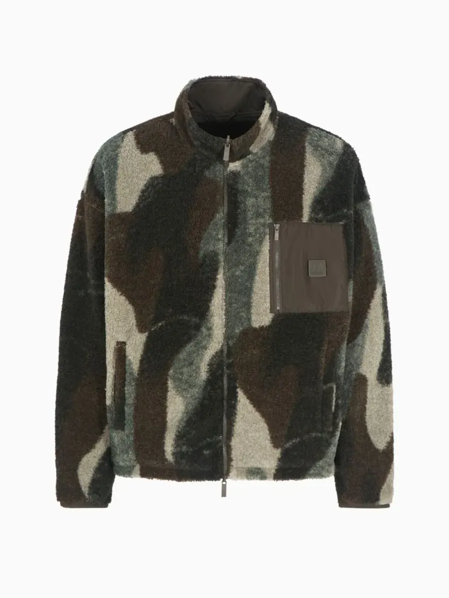 Мужская куртка-блузон A|X Armani Exchange, Solid Dark — изображение 3 из 6