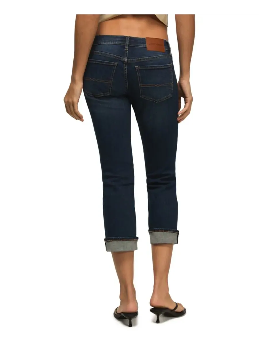 Женские джинсы средней посадки, укороченные Lucky Brand, Ink Stain Wash — изображение 6 из 6