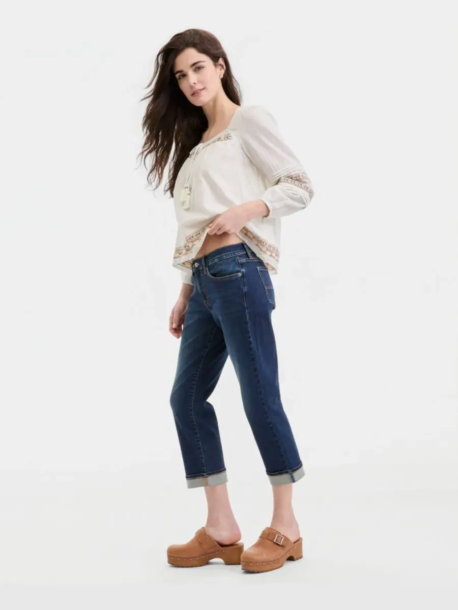 Женские джинсы средней посадки, укороченные Lucky Brand, Brighter Days Wash — изображение 2 из 4