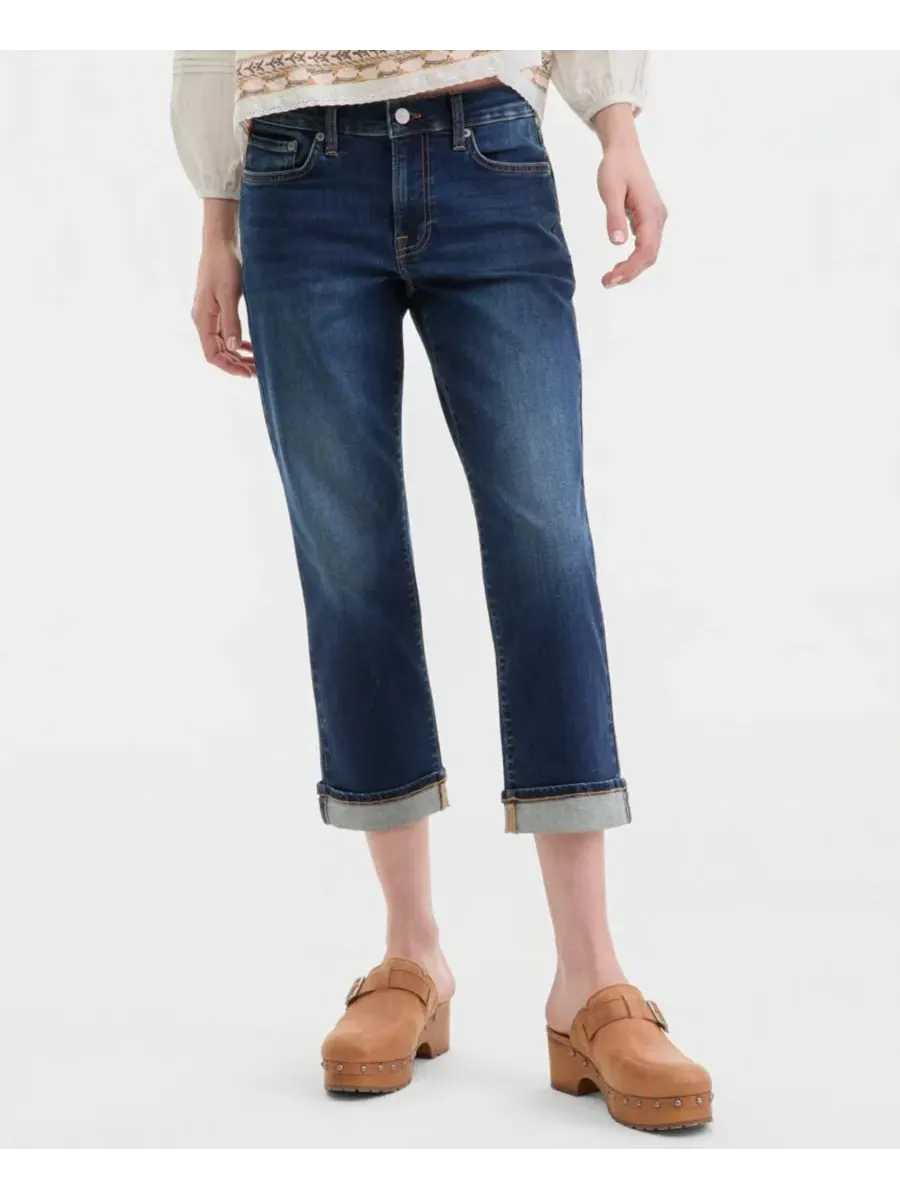 Женские джинсы средней посадки, укороченные Lucky Brand, Brighter Days Wash — изображение 3 из 4