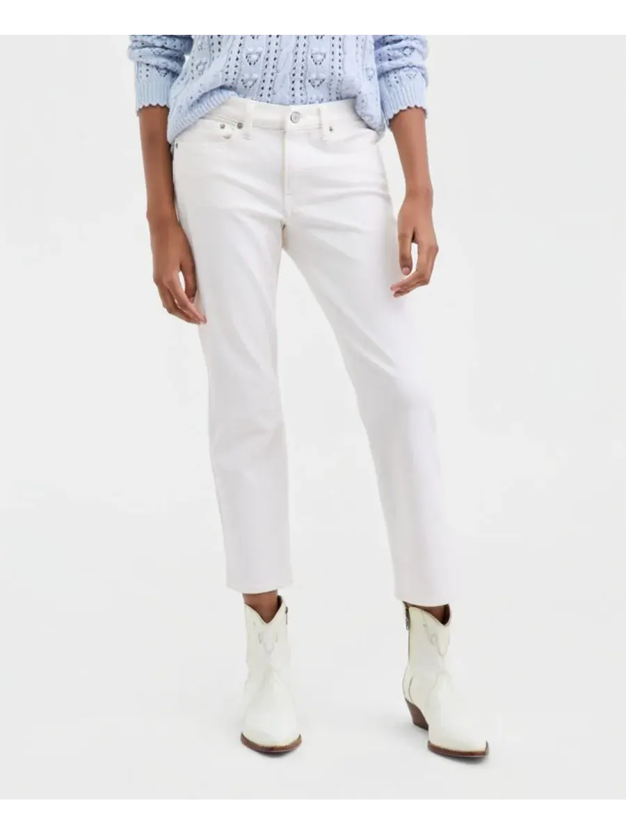 Женские джинсы средней посадки, укороченные Lucky Brand, Cloudy Days Wash — изображение 4 из 5