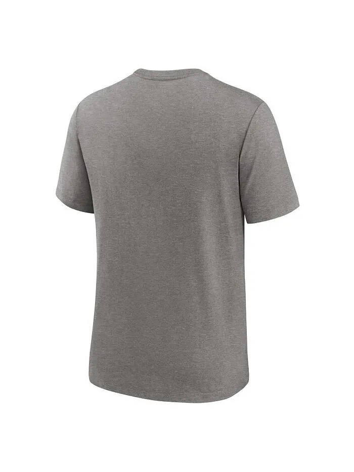Мужская футболка Heather Charcoal Houston Astros We Are All Tri-Blend Nike — изображение 3 из 3, темно-серый