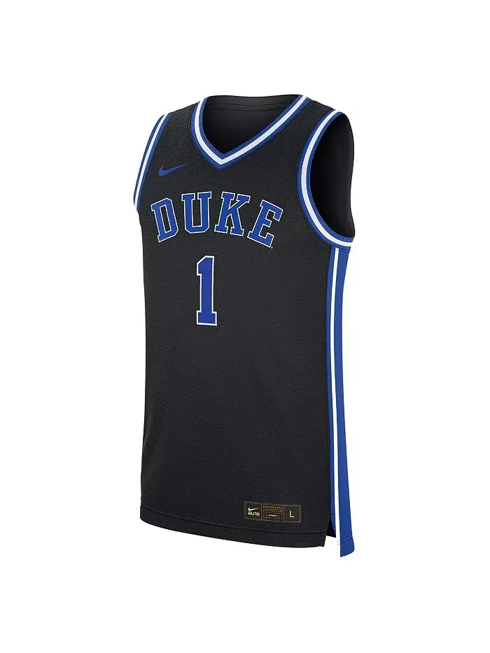 Мужская реплика альтернативной футболки Duke Blue Devils, цвет: черный, модель: 1 Nike — изображение 2 из 3