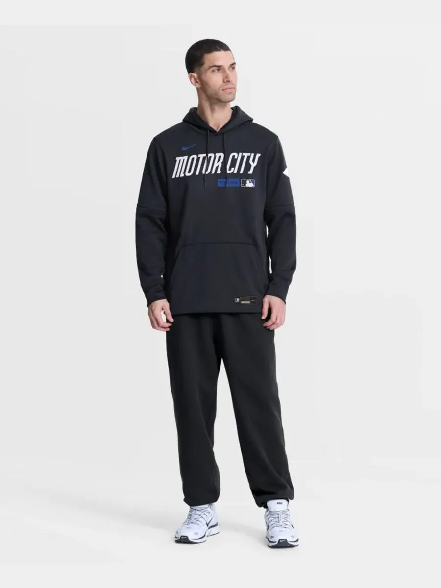 Худи Nike с капюшоном, с длинным рукавом, Authentic Collection City Connect Therma-FIT — изображение 3 из 3, темно-синий