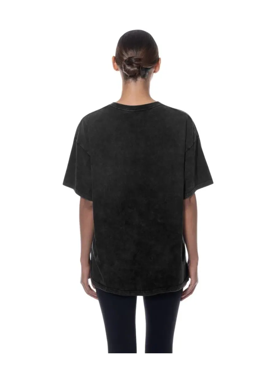Футболка оверсайз с принтом LA 2028 Summer Mineral Wash Oversized New Era — изображение 4 из 4, черный